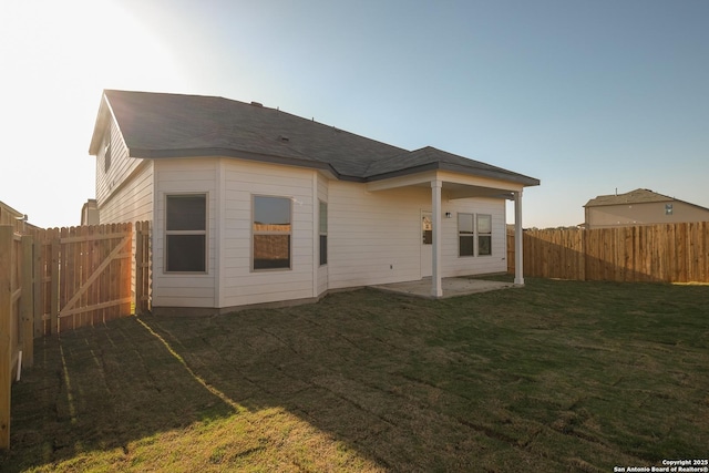 6727 Tasajillo Spg, San Antonio, TX 78253 - back of property with a patio area
