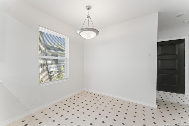 611 Kirk Pl, San Antonio, TX 78225 - unfurnished dining area with baseboards and light floors