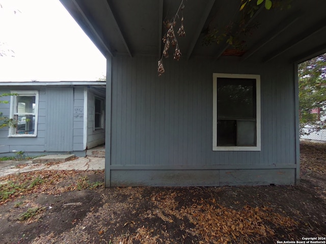 view of side of home