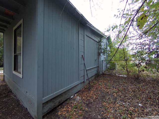 view of side of property