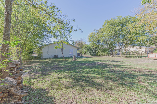 view of yard