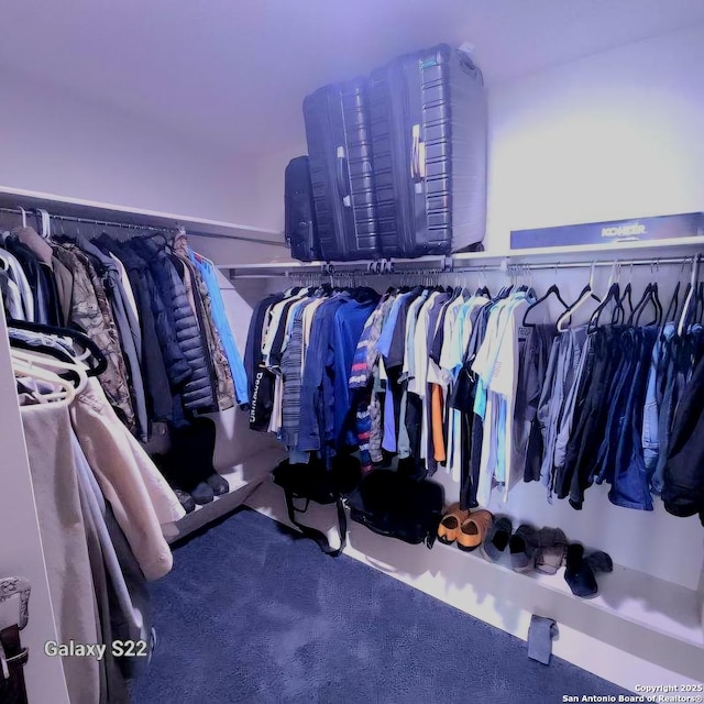 15822 Lomita Springs Dr, San Antonio, TX 78247 - spacious closet featuring carpet floors