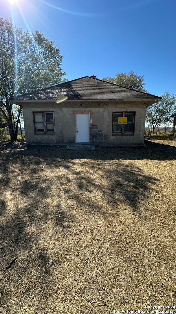 view of rear view of house