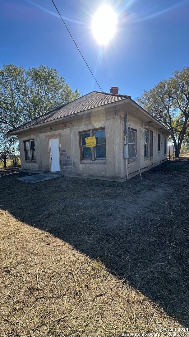 view of rear view of house