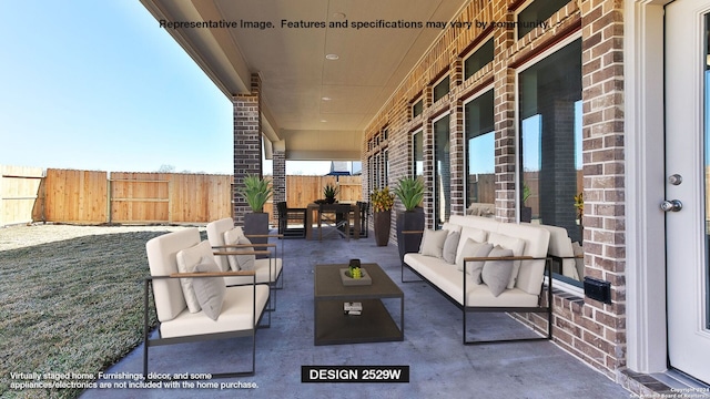 1849 Gyst Rd, Seguin, TX 78155 - view of patio with outdoor lounge area