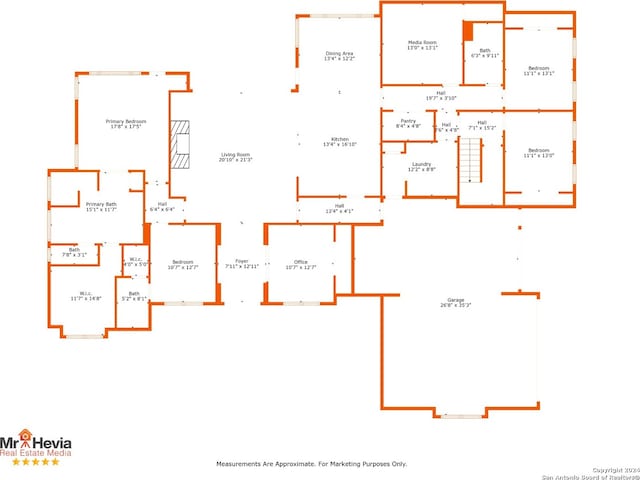 795 Maximino Ridge Rd, Bulverde, TX 78163 - view of home floor plan