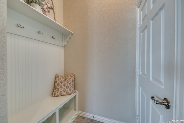 view of mudroom