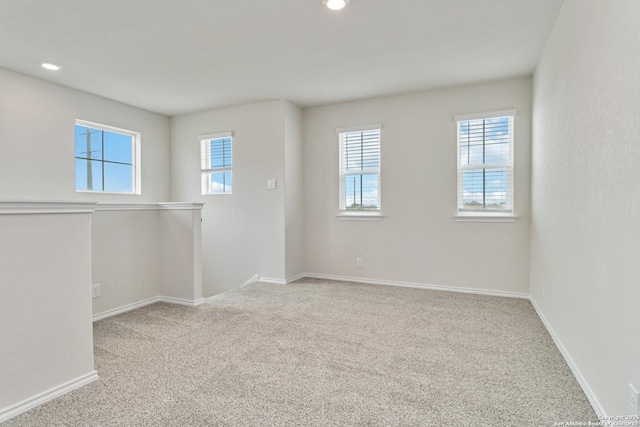 1205 Pacific Monarch, San Antonio, TX 78253 - spare room featuring carpet flooring, baseboards, and recessed lighting
