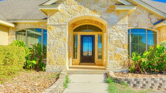 view of property entrance