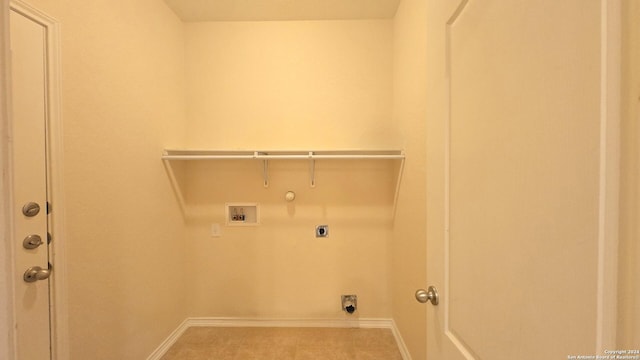9019 Mimosa Mnr, San Antonio, TX 78245 - washroom with electric dryer hookup, gas dryer hookup, and hookup for a washing machine