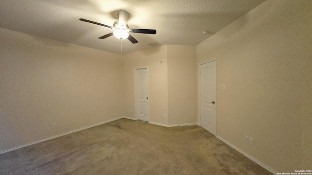9019 Mimosa Mnr, San Antonio, TX 78245 - empty room with ceiling fan and carpet