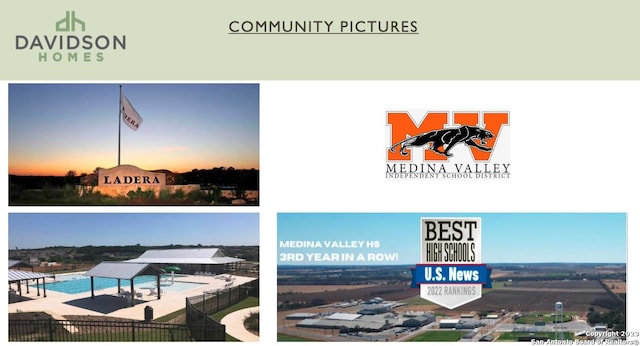 2830 Sueno Pt, San Antonio, TX 78245 - view of a document with a collage of images