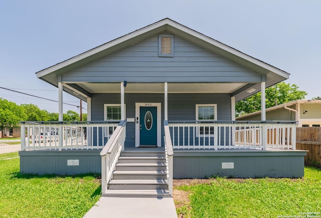 802 Piedmont Ave, San Antonio, TX 78210 - view of front of property with a porch