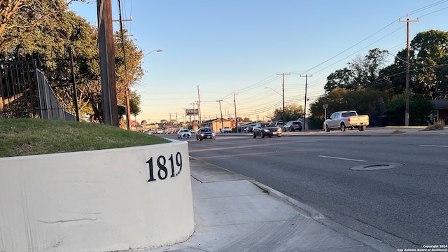 view of street