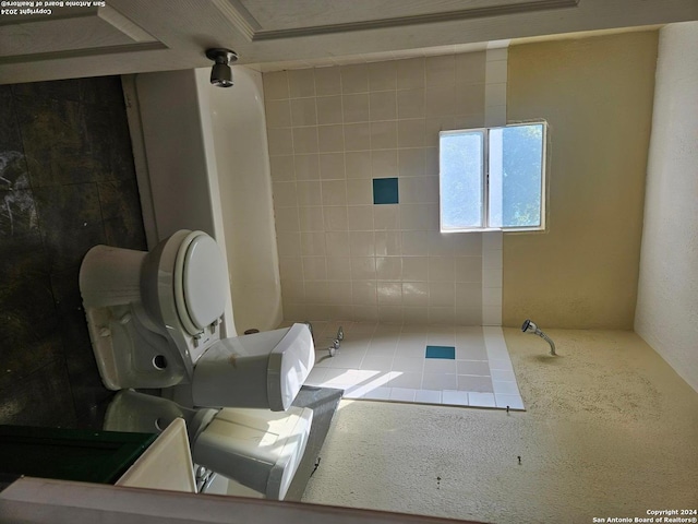 bathroom featuring toilet