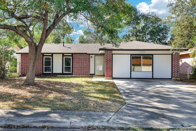 view of ranch-style home