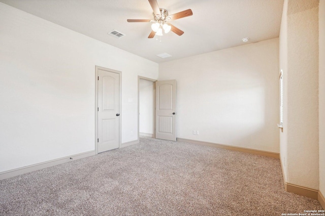 102 Santa Anita, Boerne, TX 78006 - carpeted spare room with ceiling fan and baseboards