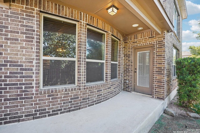 102 Santa Anita, Boerne, TX 78006 - property entrance with brick siding