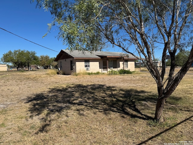 view of rear view of property