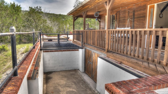 297 Bluff Creek Rd, Leakey, TX 78873 - view of patio
