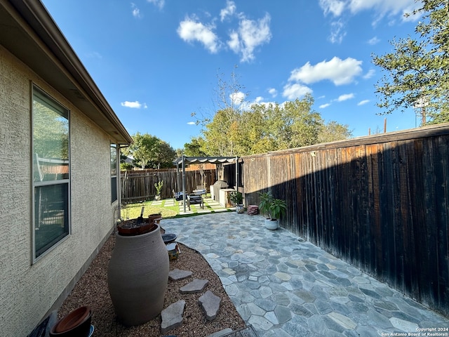 view of patio