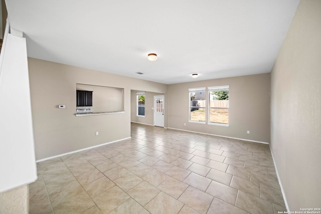 view of tiled empty room