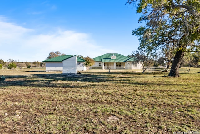 view of yard