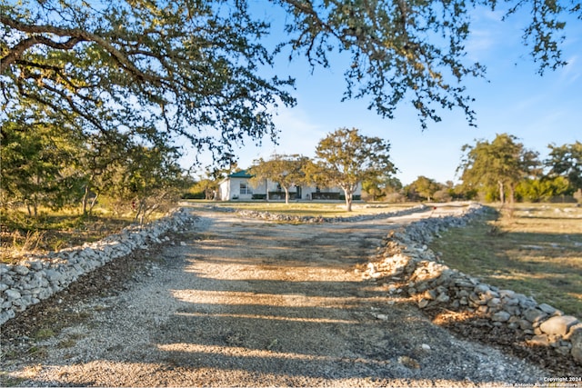 view of road