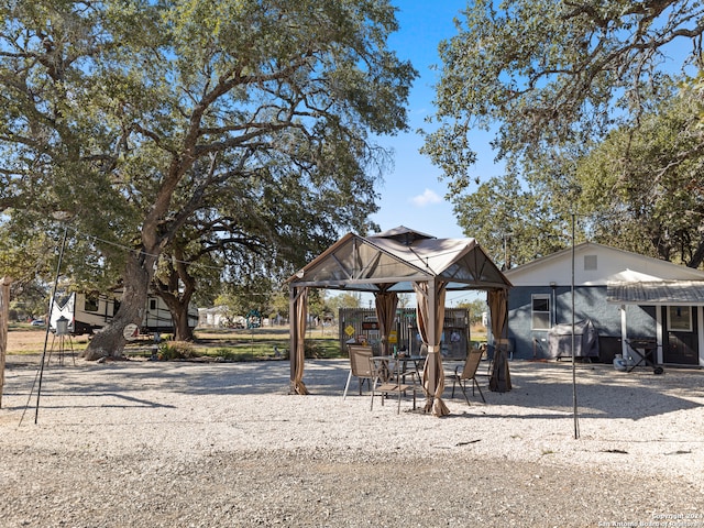 view of jungle gym