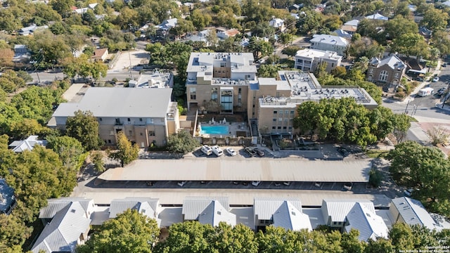 birds eye view of property featuring a residential view