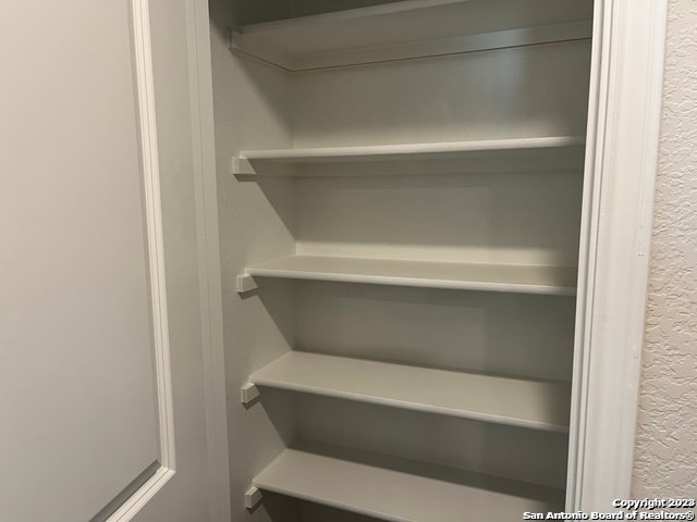 view of closet