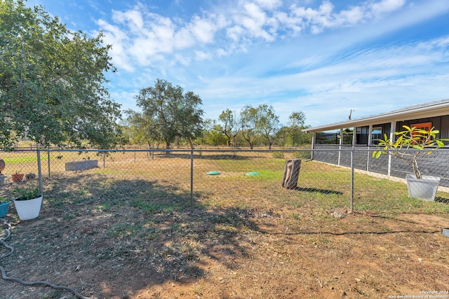 view of yard