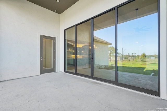 exterior space featuring a patio area