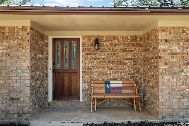 view of property entrance