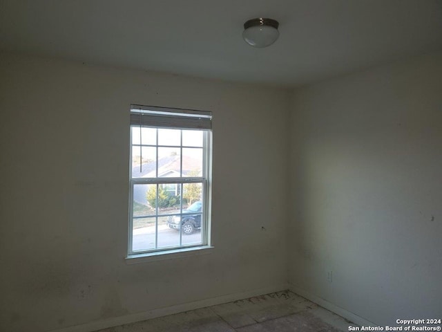 view of empty room