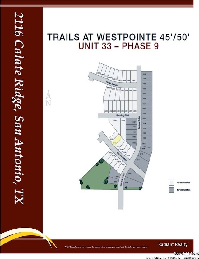 2116 Calate Rdg, San Antonio, TX 78253 - map / location