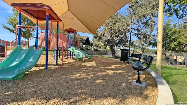 view of play area