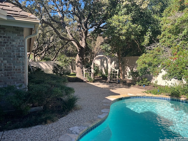 view of swimming pool