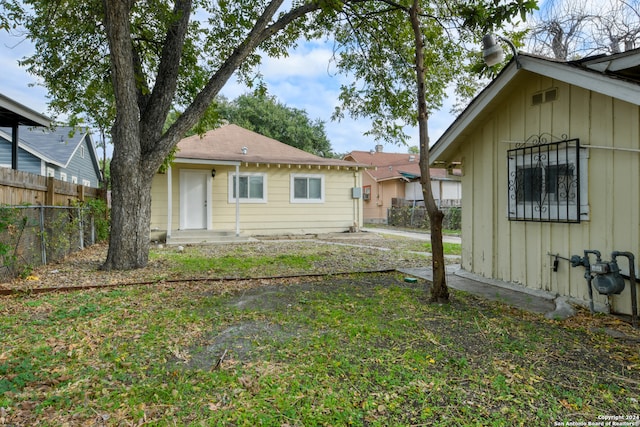 view of rear view of house