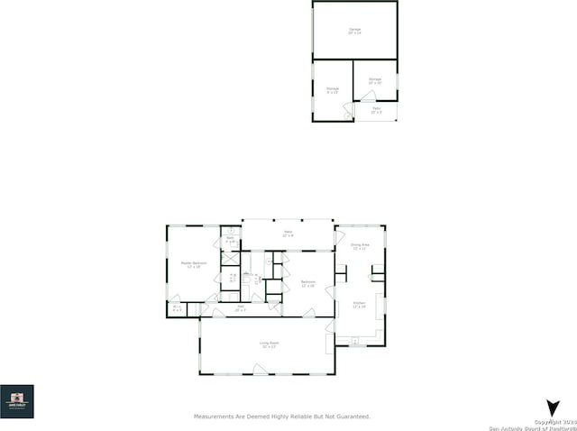 603 E Cedar St, Seguin, TX 78155 - property floor plan