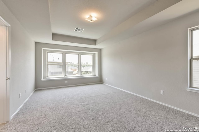 14344 Iron Knight, San Antonio, TX 78253 - carpeted spare room featuring baseboards and a raised ceiling