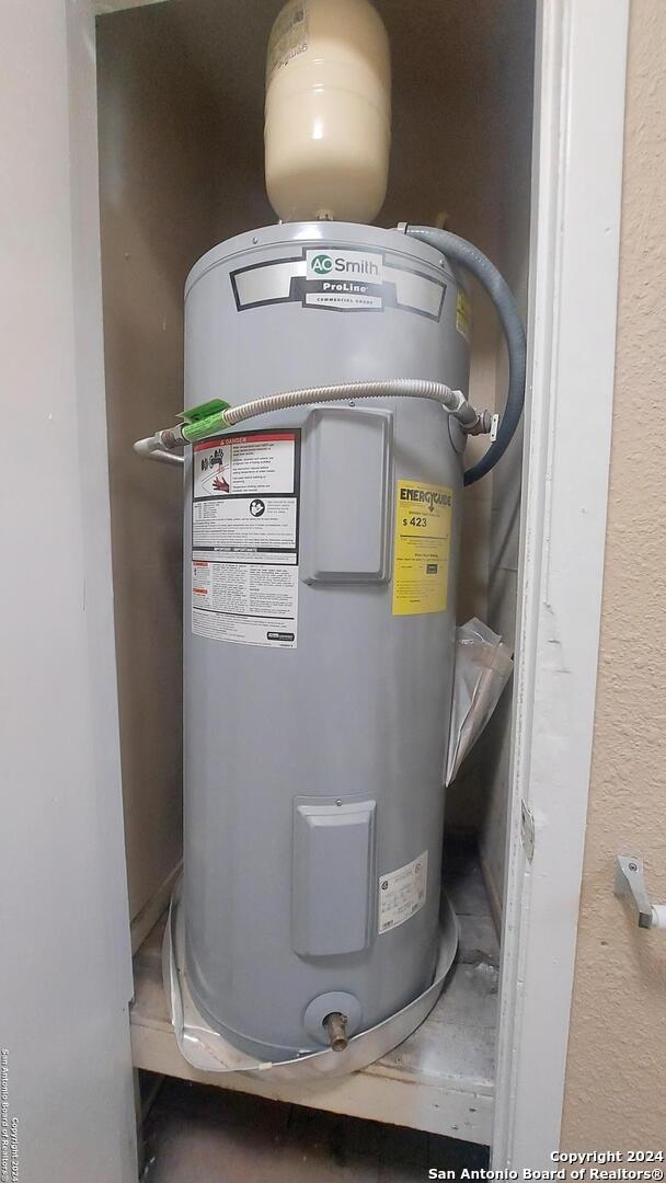 utilities with electric water heater