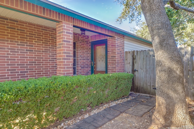 view of side of property