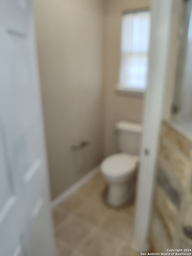 bathroom with toilet