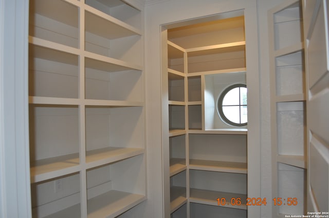 view of pantry