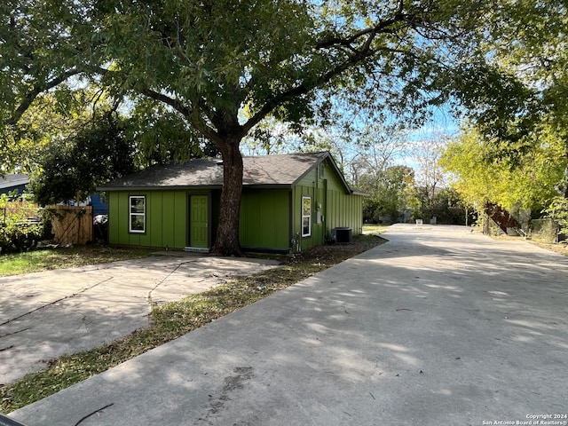 view of side of home