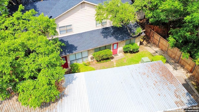 drone / aerial view