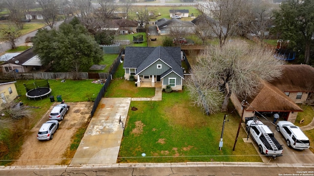 502 S 8th St, Stockdale, TX 78160 - aerial perspective of suburban area
