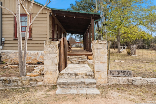 view of patio