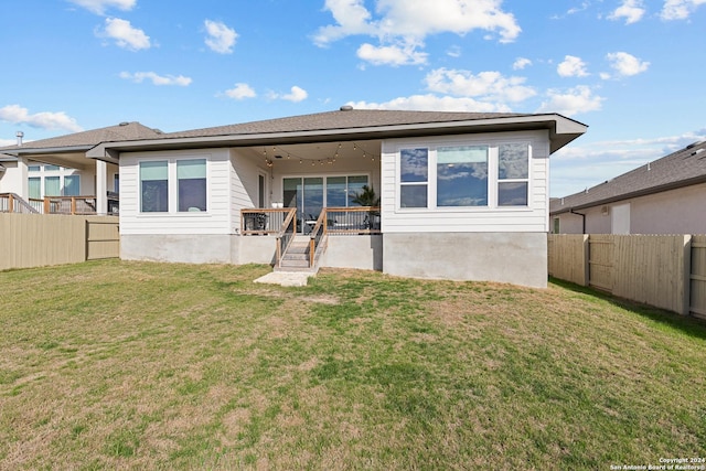 1521 Escarpment, New Braunfels, TX 78132 - view of back of house